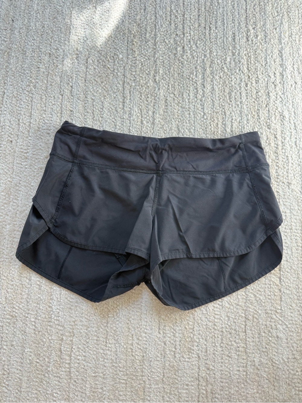 lululemon athletica Black Layered Athletic Shorts